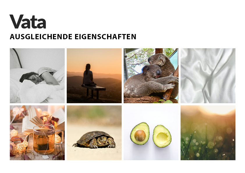 Vata ausgleichende Eigenschaften